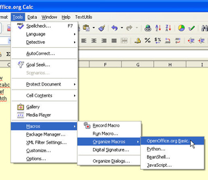 Einführungsschulung in StarBasic von OpenOffice.org