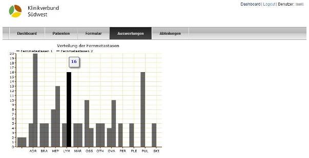 Auswertungen in der Webapplikation mit ASP.NET