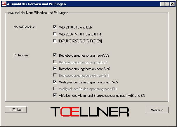 Prüfung des Betriebsspannungsverhaltens
            von elektrischen Geräten mittels arbiträren Netzteilen entwickelt